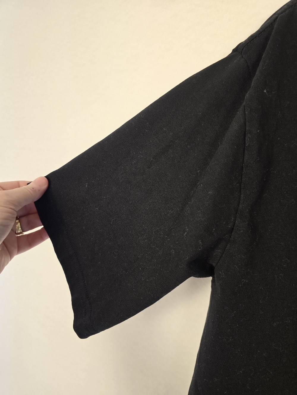 STUSSEY Black S Sleeve Cotton Tshirt. SPRING 20 INTERNATIONAL DESIGN GROUP. sz L - Picture 6 of 8